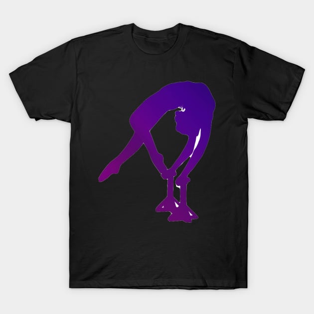 An Acrobat doing a one leg ring T-Shirt by artsyreader